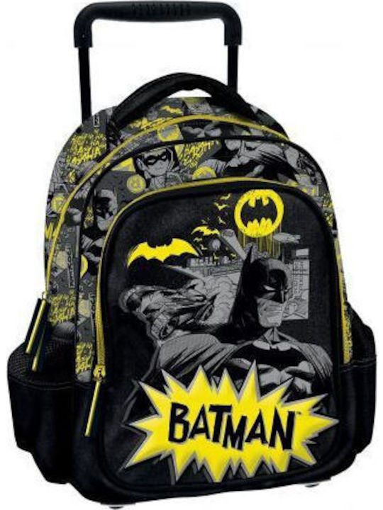 Graffiti Batman Ученическа Куфар Раница За Детска Градина Многоцветна С Джоб За Бутилка