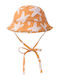 Swim Essentials Kids' Bucket Fabric Sunscreen Orange Hat