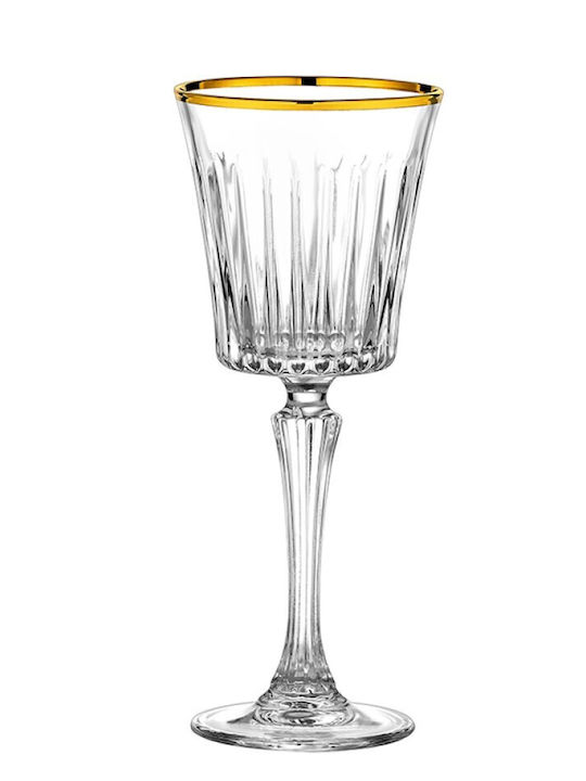 Novaker Weinglas für Hochzeit aus Kristall Gold KP800