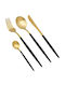Cryspo Trio Cutlery Set White 48 Pieces