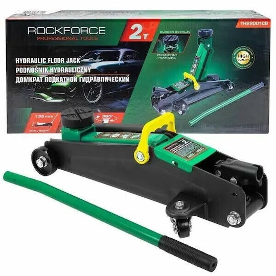 Forsage Cric Hidraulic Tip Sticlă cu Capacitate de Ridicare Până la 38.5 cm