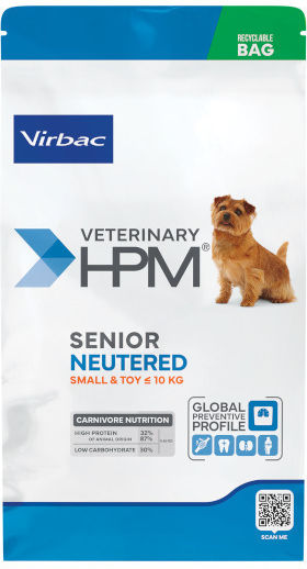 Virbac & Toy 1.5kg Dry Dog Food for Elderly Neutered Dogs of Small Breeds