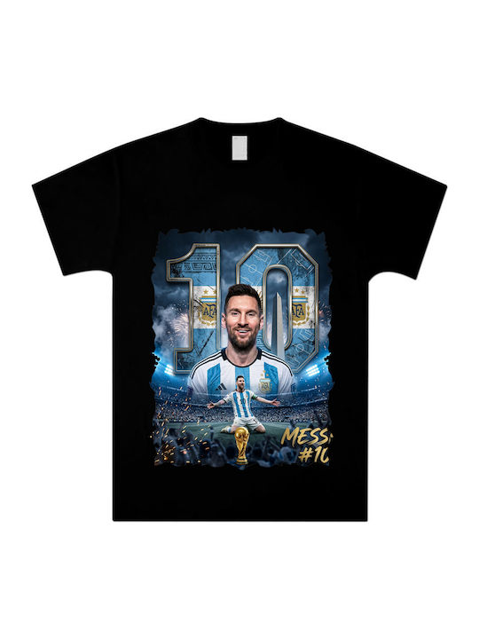 Детска Тениска Черна World Cup 2026 Lionel