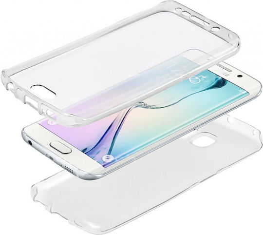 Husă Huawei Y6 2018 Full Body Gekko 360° Față+spate Silicon+Plastic Transparentă