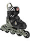 Spokey Skates Inline Einstellbare Rollers Grüne Kinderroller