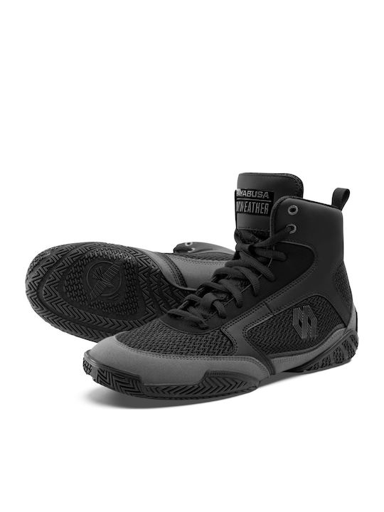 Hayabusa Pantofi de box negri