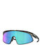 Oakley Prizm Sapphire Unisex Sonnenbrillen mit Grauem Rahmen und Grauen Gläsern OO9524-04