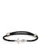 Moero Women's Bracelet with Eye Design in Silver