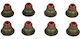 Hart Motorrad-Getriebewellendichtungssätze Ventile 6x12/24x20 8 Stücke 1056736