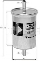 Mahle Original Филтър За Бензин Kl 2