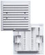 Ventilation Grille Vent Louver 17.5x17.5cm Square