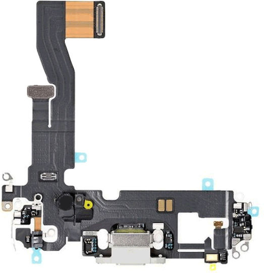 Handy Ersatzkabel Ladung Flex Apple iPhone 12 12 Pro Weiß