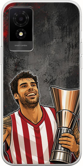 Kings Europe Legends Saint George TCL 501 Flexible TPU Transparent Silicone Case