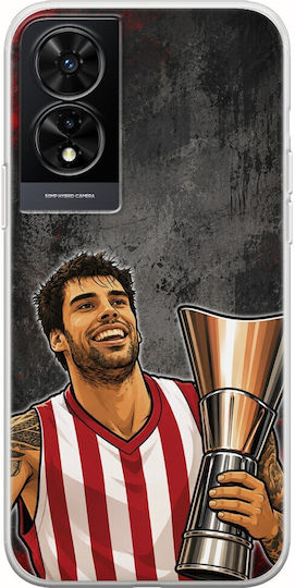 Kings Europe Legends Saint George TCL 505 Flexible TPU Transparent Silicone Case