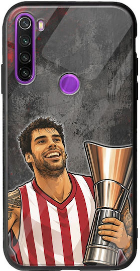 Kings Europe Legends Saint George Case Xiaomi Redmi Note 8 2021 Groove TPU Tempered Glass TPU