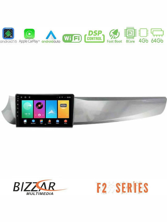 Bizzar Car Audio System for Alfa Romeo Giulietta 2010-2014 Bluetooth USB WiFi GPS Apple CarPlay Android Auto with 9" Touch Screen