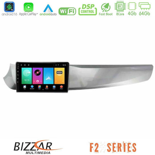 Bizzar Car Audio System for Alfa Romeo Giulietta 2010-2014 Bluetooth USB WiFi GPS Apple CarPlay Android Auto with 9" Touch Screen