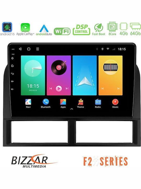 Bizzar Car Audio System for Jeep Grand Cherokee 1999-2004 Bluetooth USB WiFi GPS Apple CarPlay Android Auto with 9" Touch Screen