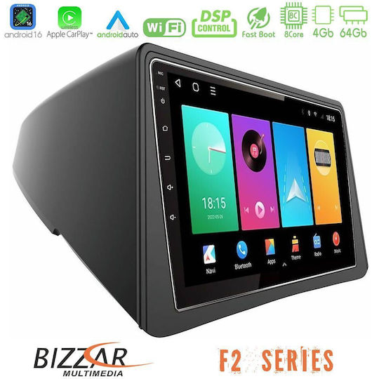 Bizzar Car Audio System for Opel Mokka 2013-2015 Bluetooth USB WiFi GPS Apple CarPlay Android Auto with 9" Touch Screen