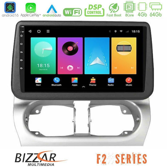 Bizzar Car Audio System for Opel Corsa / Combo 2025-2026 (Bluetooth/USB/WiFi/GPS/Apple CarPlay/Android Auto) with 9" Touch Screen