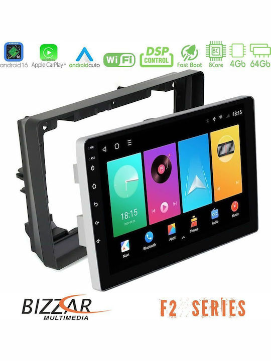Bizzar Car Audio System for Peugeot 308 2013-2020 Bluetooth USB WiFi GPS Apple CarPlay Android Auto with 9" Touch Screen