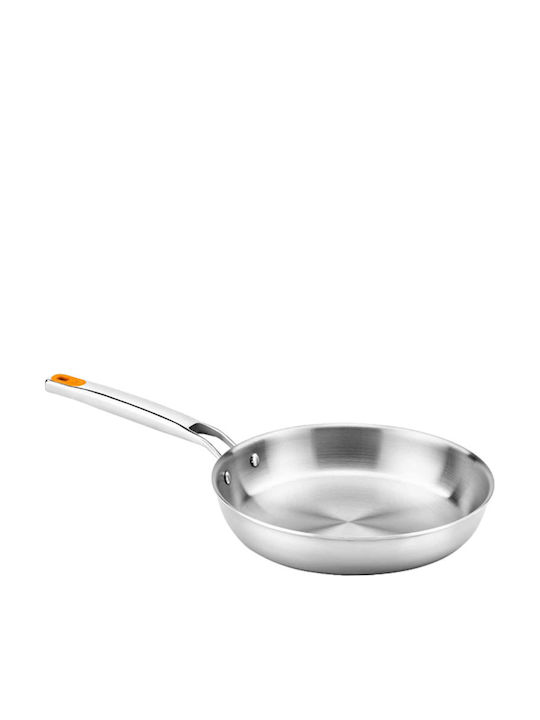Bra Effizientes Rostfreier Stahl Pfanne 28cm