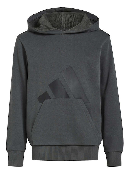adidas Kinder-Sweatshirt mit Kapuze J Bl Ft Hd