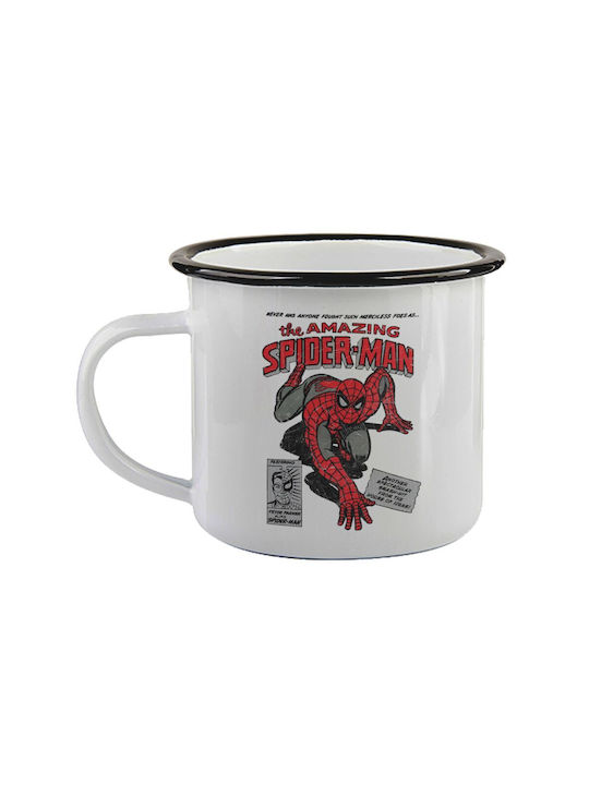 Koupakoupa Spiderman The Amazing Enamel Mug Bla...