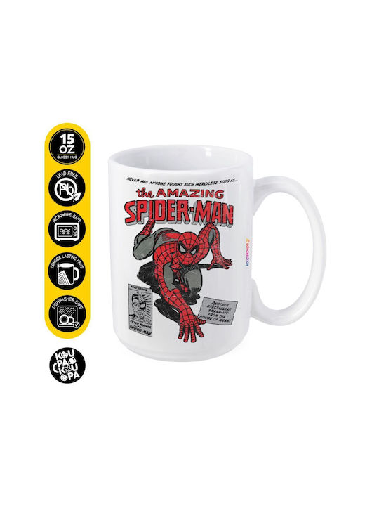 Koupakoupa Spiderman The Amazing Cană Ceramică 450ml