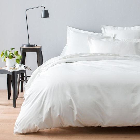 Astron Italy Single Bed Sheet 160x250cm White