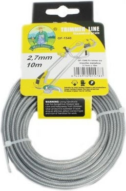 Micul Fermier Fir De Tuns 2.7mm 10m Insertie Metalica