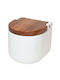 Andrea House Salt Pepper Set Ceramic 2 Pieces