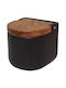 Andrea House Salt Pepper Set Ceramic 2 Pieces