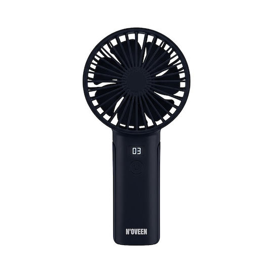 Noveen F120 Ventilator de birou reîncărcabil USB pentru mână și birou