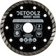Detoolz Schleifscheibe Für Baumaterialien 125mm
