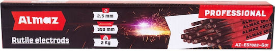Electrozi Almaz 2kg 2.5x350mm Profesional Rutile