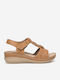 Sommer Damenplattformen Beige