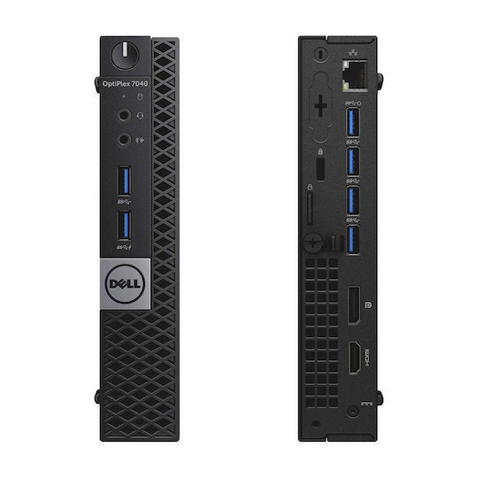 Dell 7040 Micro Refurbished Grade A (Core i3-6100T/4GB/128GB SSD/W11 Pro)