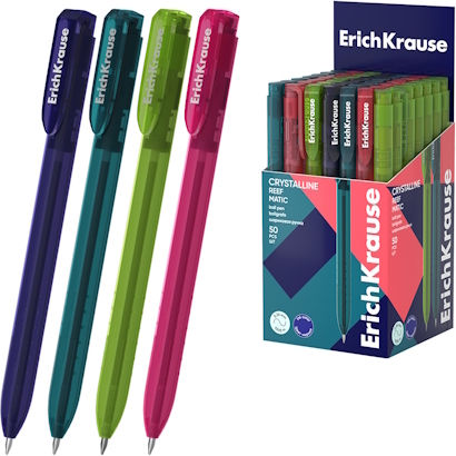 ErichKrause Crystalline Reef Pens Ballpoint (Miscellaneous Colours)