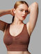 Corset Bustier Seamless Brown