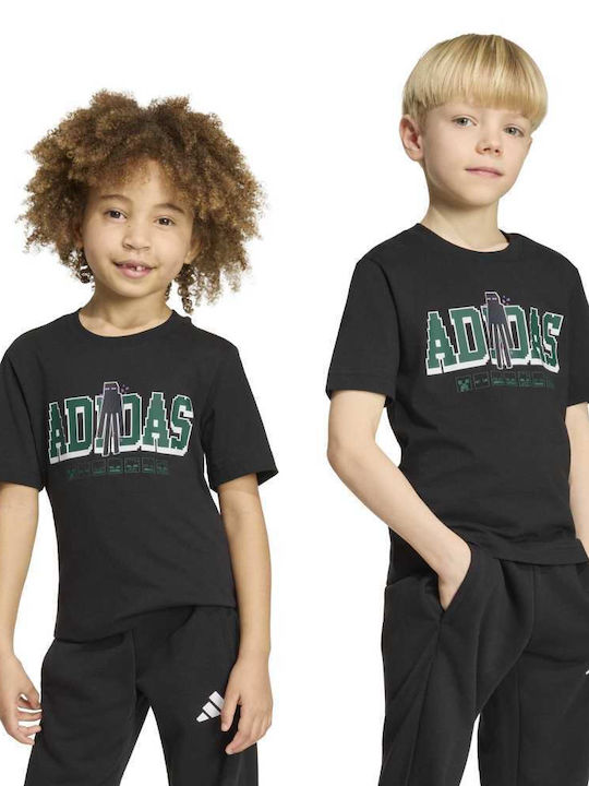 Tricou Pentru Copii Negru Adidas