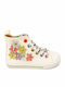 Kids Sneakers High Ecru