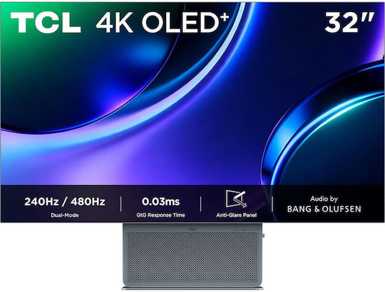 TCL 32X3A OLED HDR Gaming Monitor 31.5" 4K 3840x2160 240Hz with Response Time 0.03ms GTG