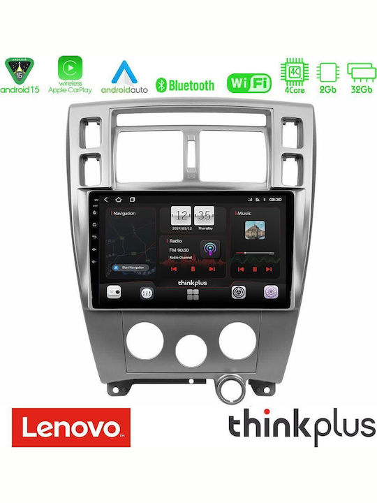 Lenovo Car Audio System for Hyundai Tucson Bluetooth USB AUX WiFi GPS Apple CarPlay Android Auto with 10" Touch Screen