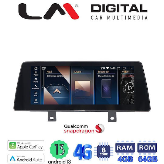 LM Digital Ηχοσύστημα Αυτοκινήτου για BMW X1 (F48) Audi A4 2015 > 2016 (Bluetooth/USB/WiFi/GPS/Apple-Carplay/Android-Auto)