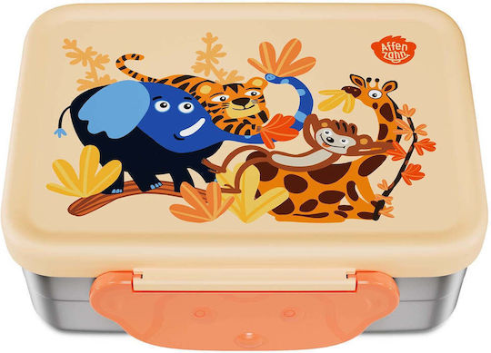Affenzahn Cutie De Prânz Pentru Copii Inoxidabilă Sunny Savannah