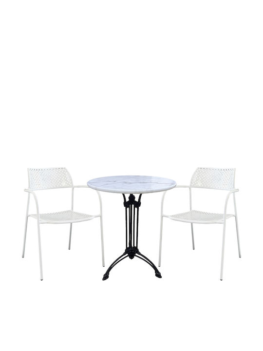 Set de mobilier pentru exterior Ferralis 3 Pies...