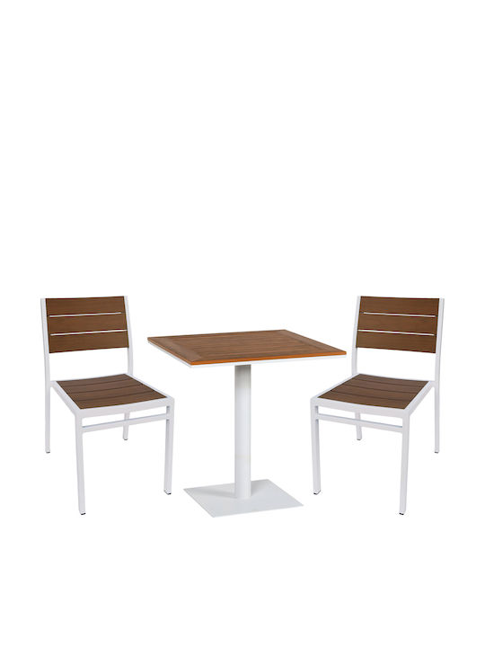 Outdoor Dining Set Namibia 3 Pieces Artelibre