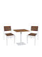 Outdoor Dining Set Namibia 3 Pieces Artelibre