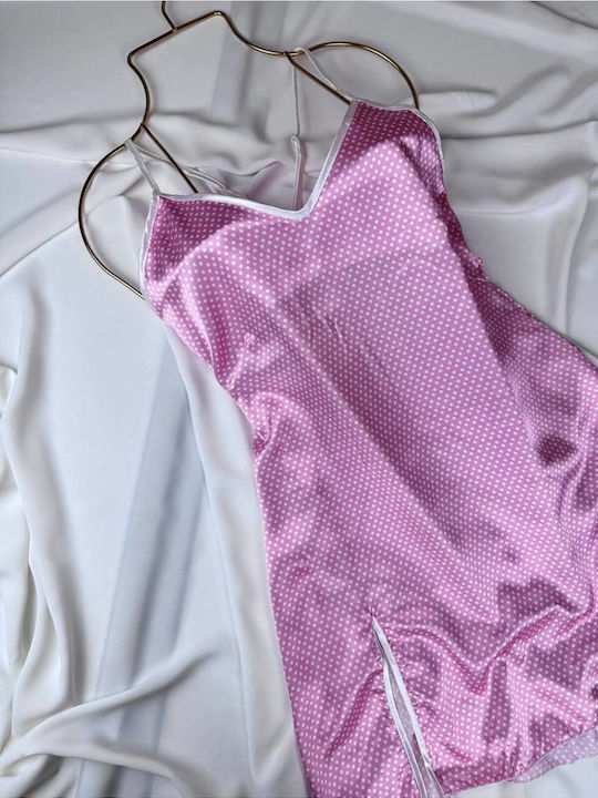 Summer Women's Nightgown Pink